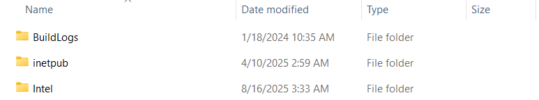 details view in file explorer