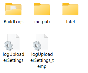 medium icon view of items in file explorer