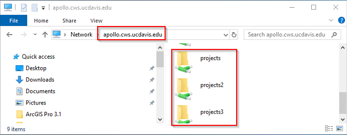 apollo-file-shares windows
